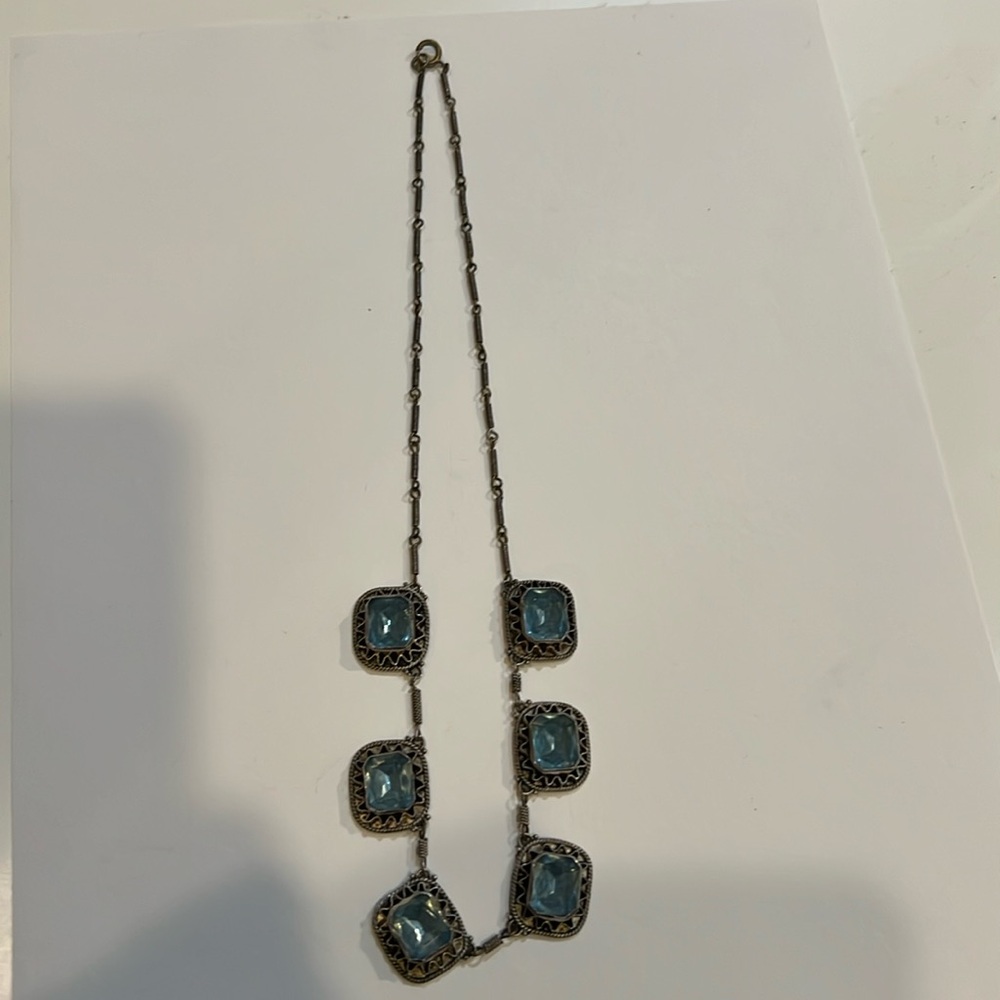 Beautiful silver necklace